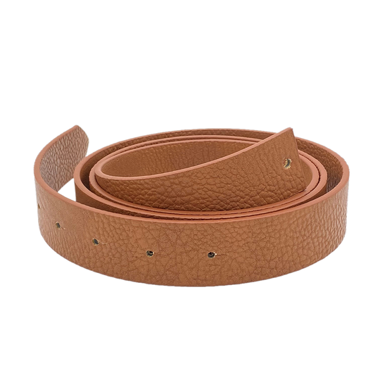 Kunstleder - Cognac - 3cm