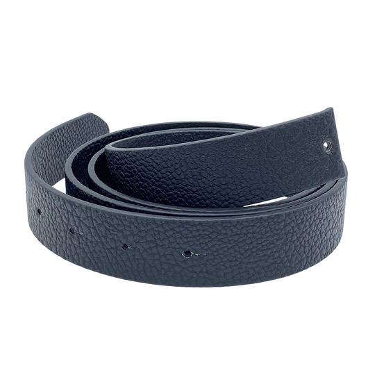 Kunstleder - Schwarz - 3cm