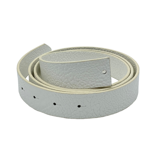 Kunstleder - Weiß - 3cm