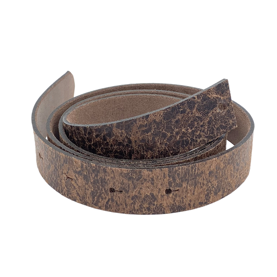 Leder - Antik-mocca - 3cm