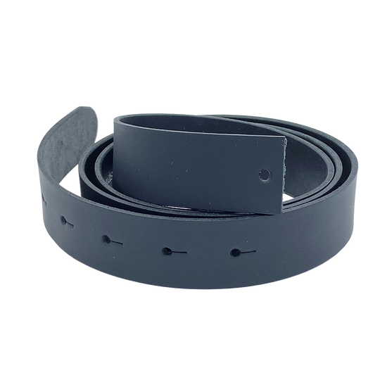 Leder - Schwarz - 3cm