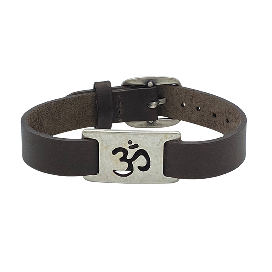 OM - Leder - Bandbreite 1,5cm