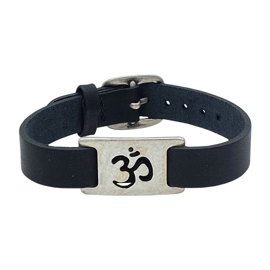 OM - Leder - Bandbreite 1,5cm