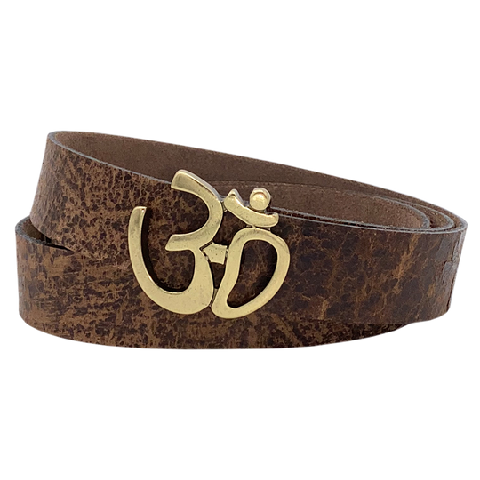 OM - Leder - Gürtelbreite 3cm