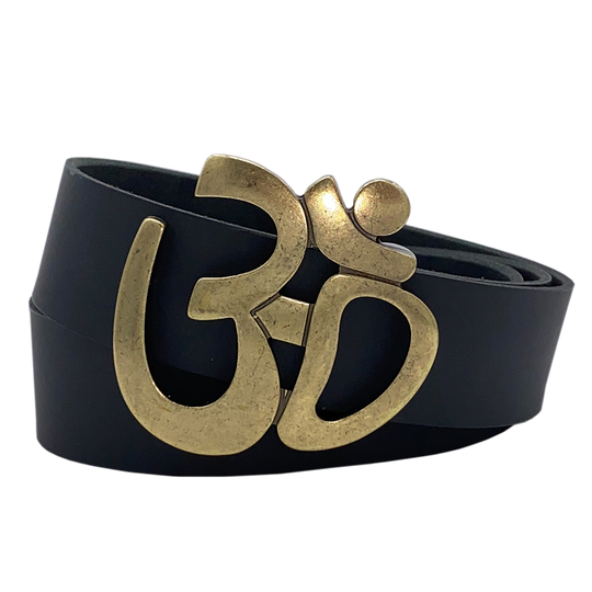 OM - Leder - Gürtelbreite 4cm