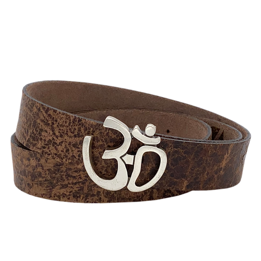 OM - Leder - Gürtelbreite 3cm