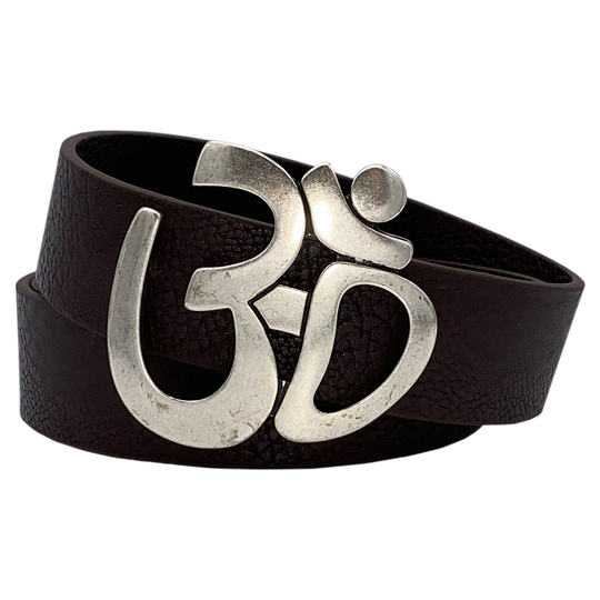 OM - Kunstleder - Gürtelbreite 4cm