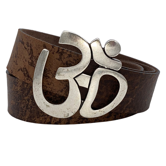 OM - Leder - Gürtelbreite 4cm